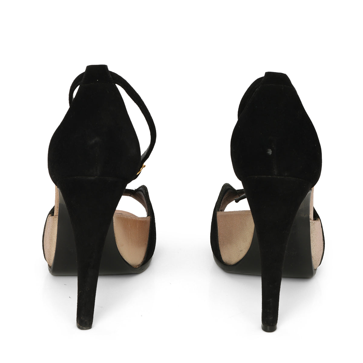 Suede Goatskin Premiere 70 Sandals Size: 38