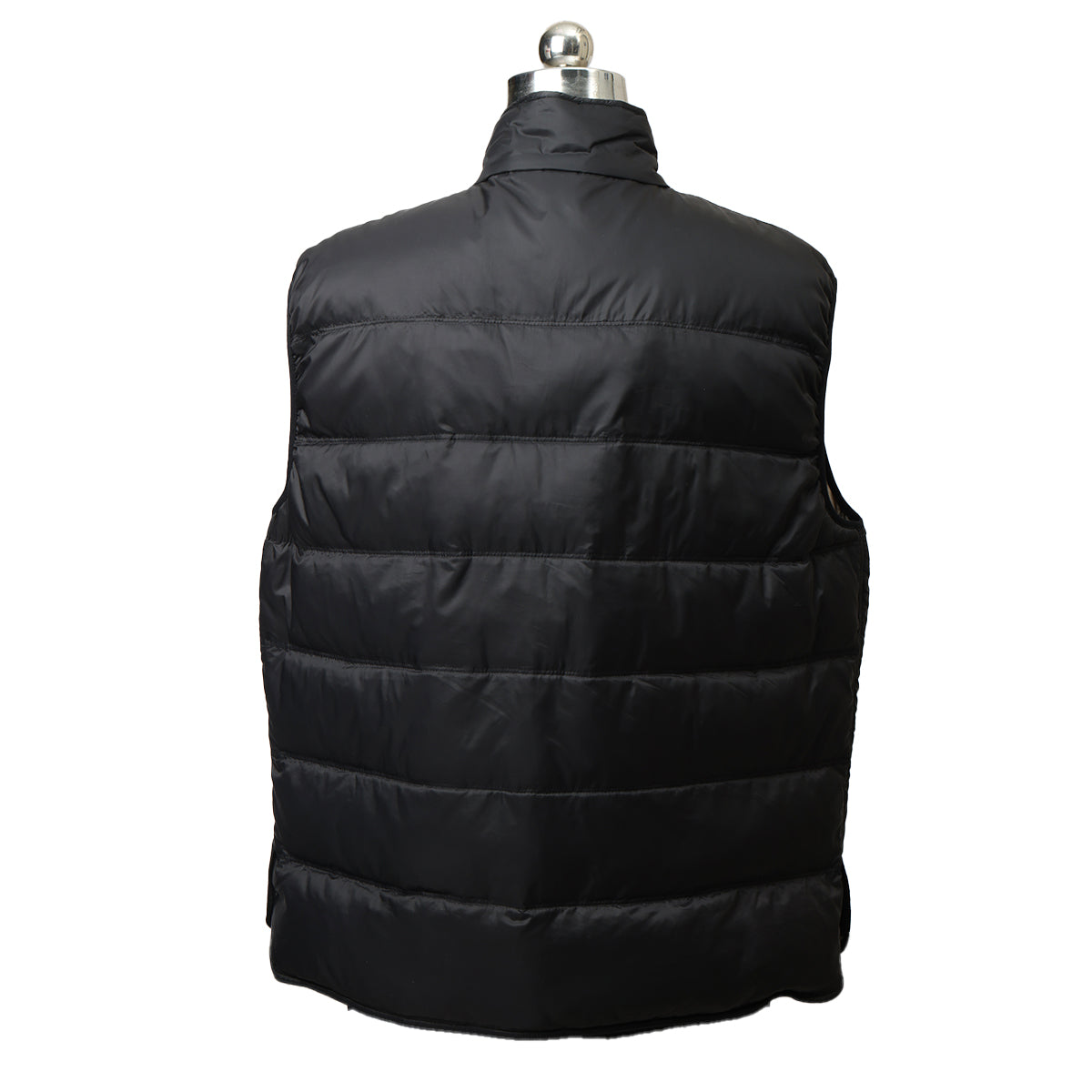 Black 100% Polyamide Brit Vest US XL | UK 44 | EU 56