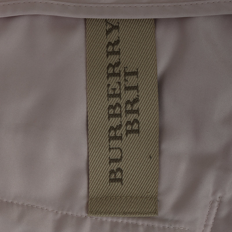 Women pre loved burberry quilted jacket xs sale