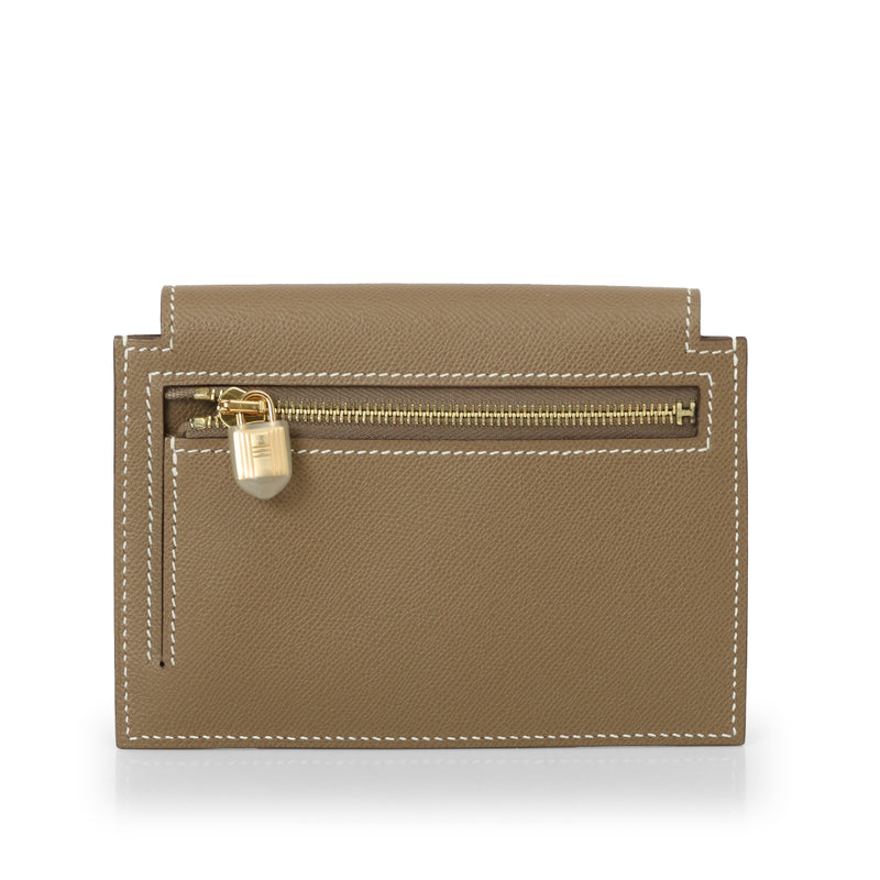 Kelly Compact Wallet - Etoupe Small
