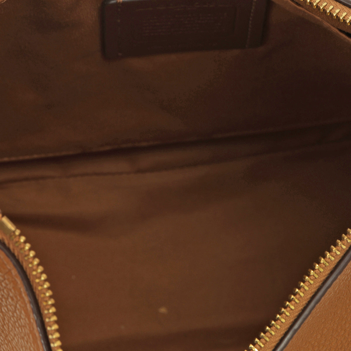 Tan Jes Leather Hobo Bag One Size