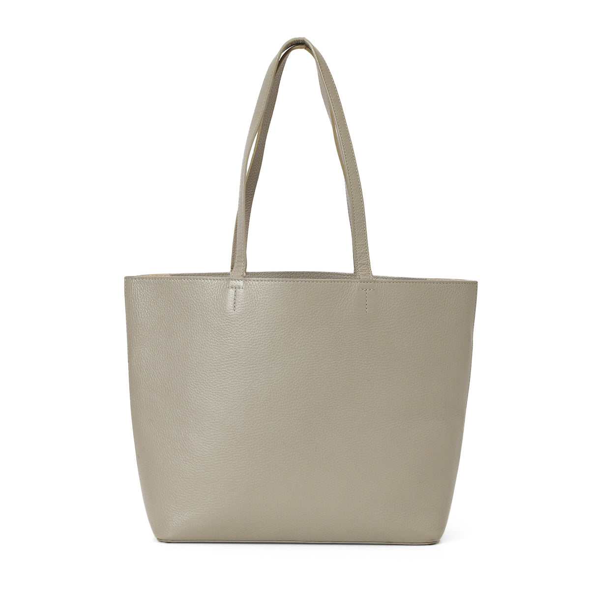 Colourblocked PU Shopper Tote Bag with Bow Detail One Size
