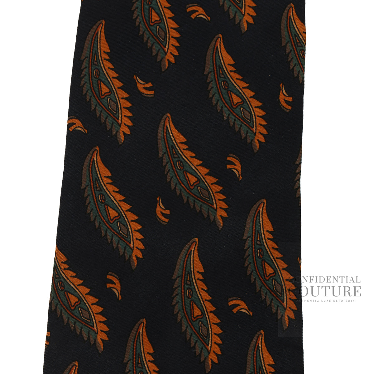 Monsieur Multicolor Paisley Silk Tie