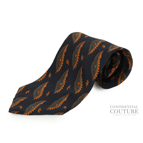 Monsieur Multicolor Paisley Silk Tie