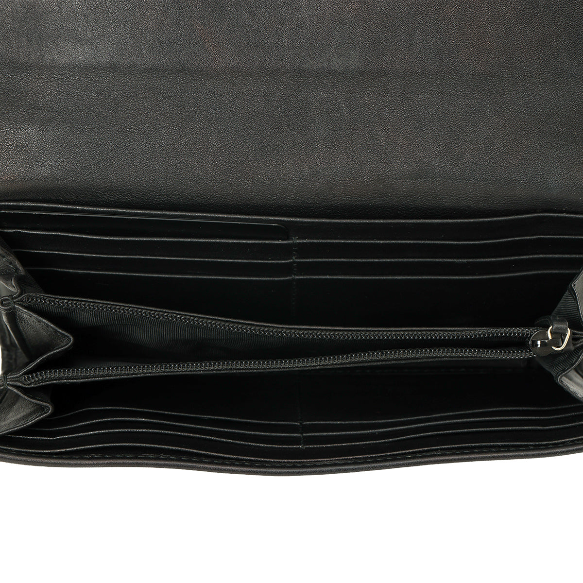Black Microguccisima Continental Wallet
