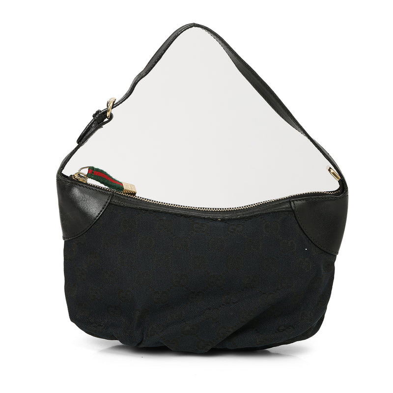 Shop Gucci GG Canvas Boat Charlotte Pochette