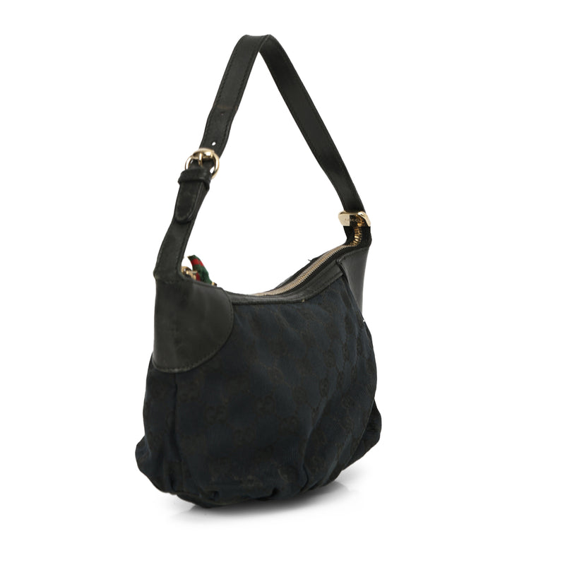 pre-loved Shop Gucci GG Canvas Boat Charlotte Pochette