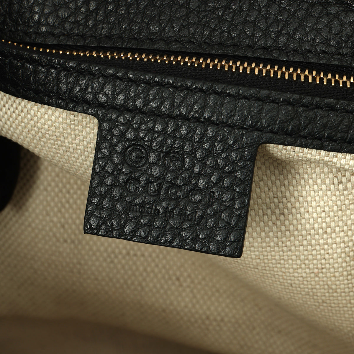 GG Interlocking Soho Black Crossbody