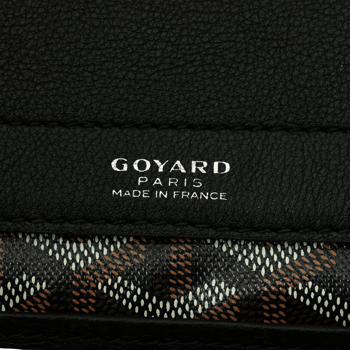Goyardine Routte Souple Black