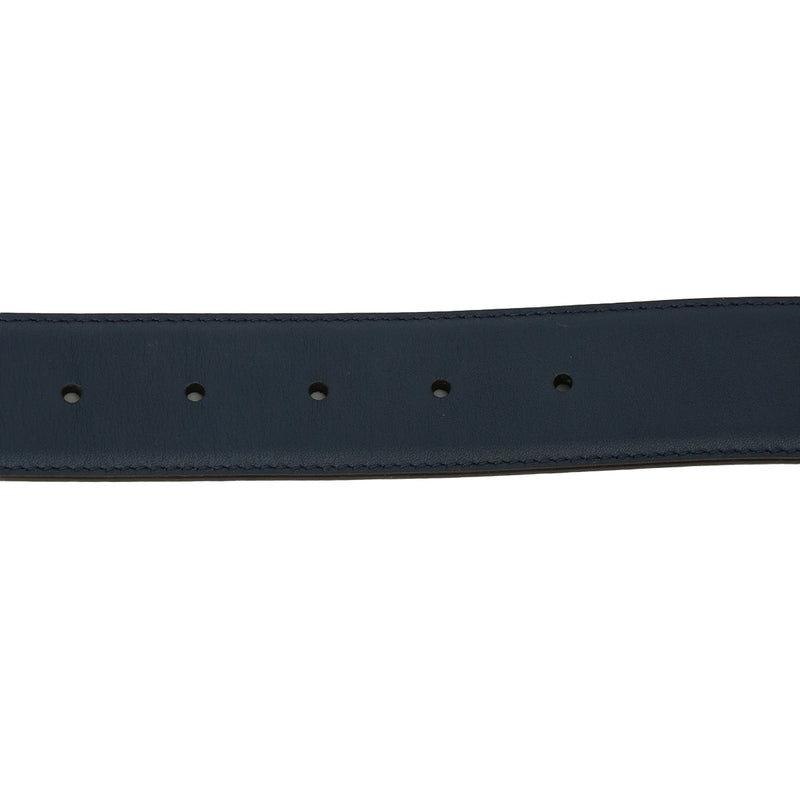 GG Interlocking Leather Belt-Size: 40