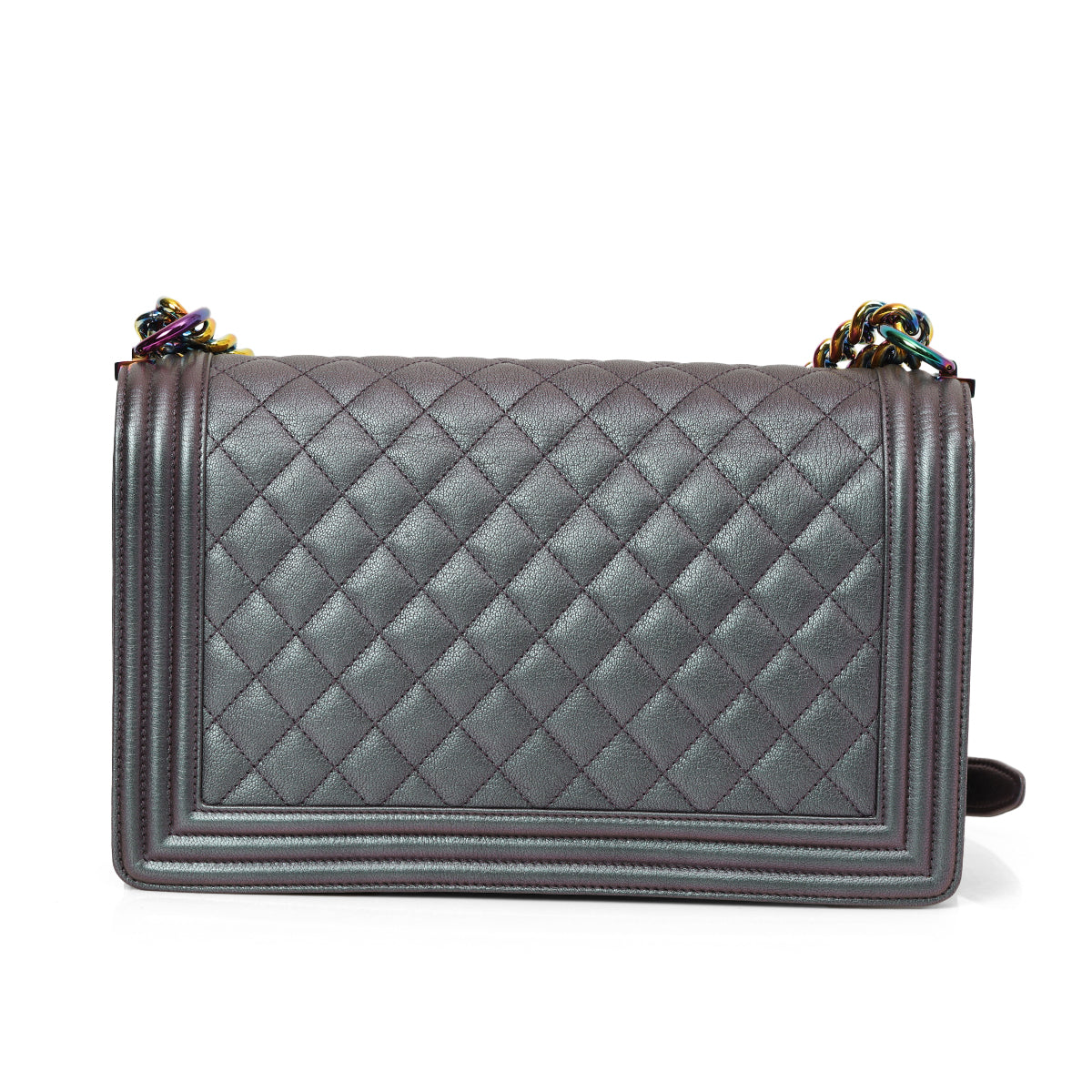 Boy Iridescent Rainbow Purple Crossbody