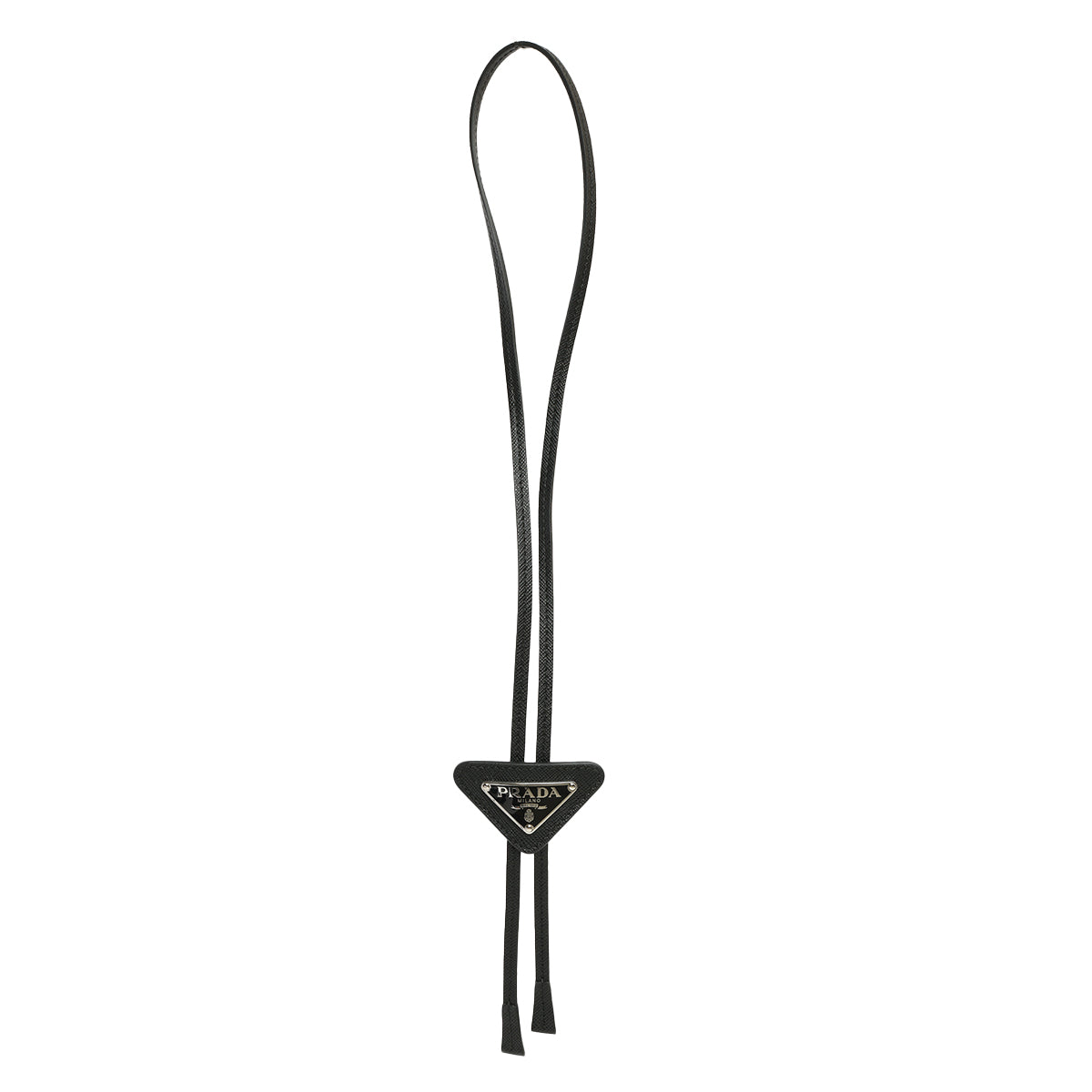 Saffiano leather bolo tie Unisex