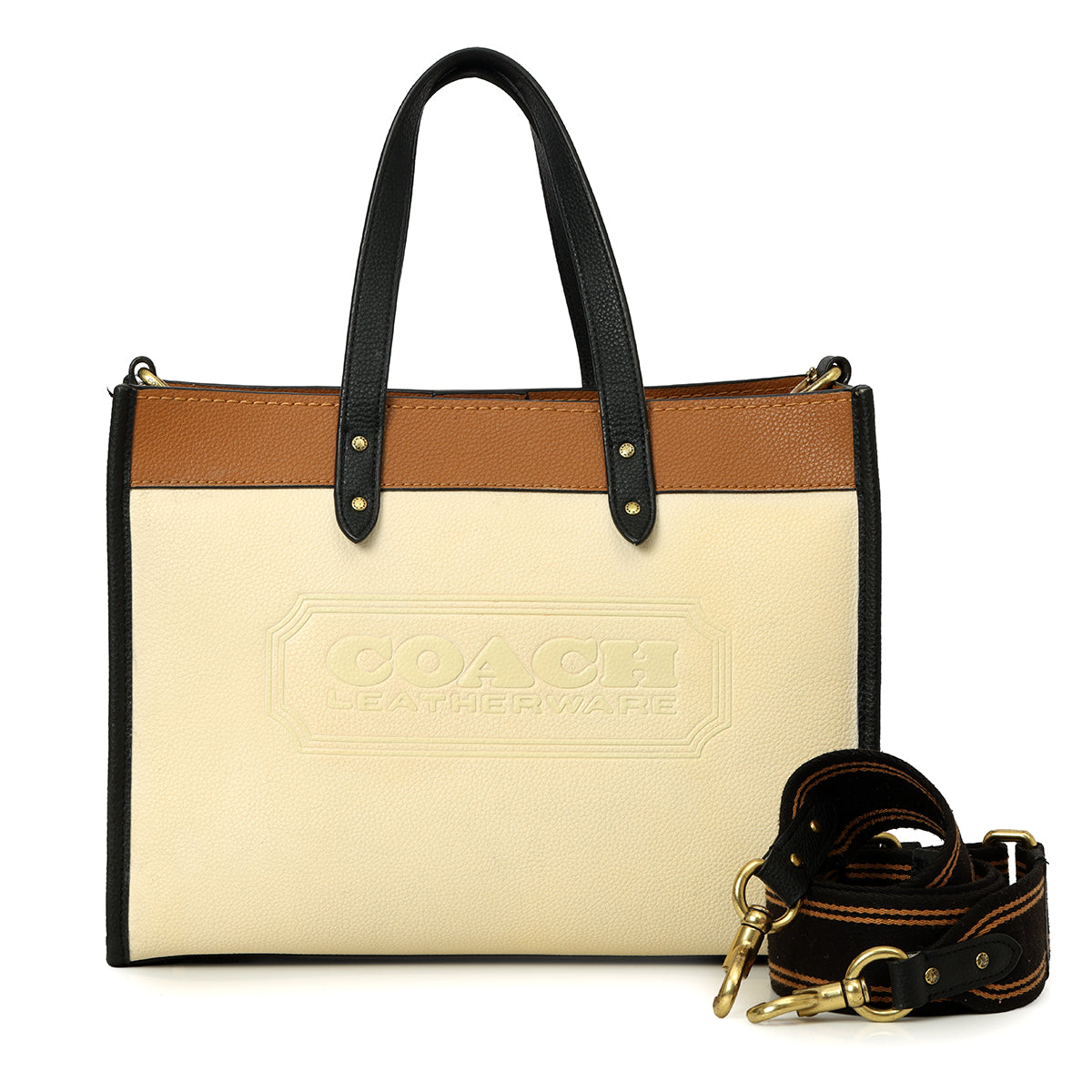 Field Multicolor Colourblocked Large Tote 30