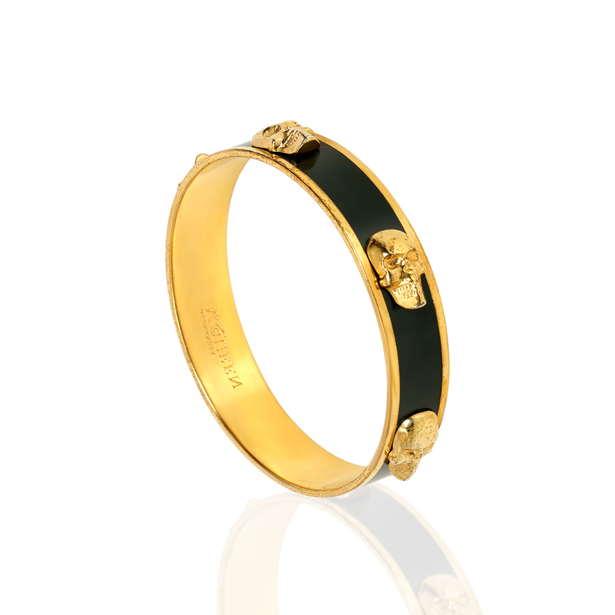Enamel 3D Skull bracelet