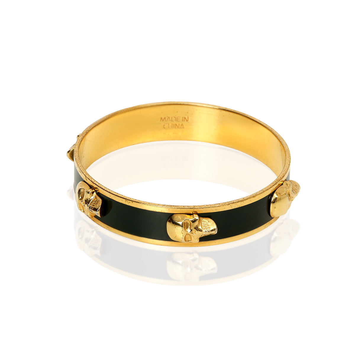 Enamel 3D Skull bracelet