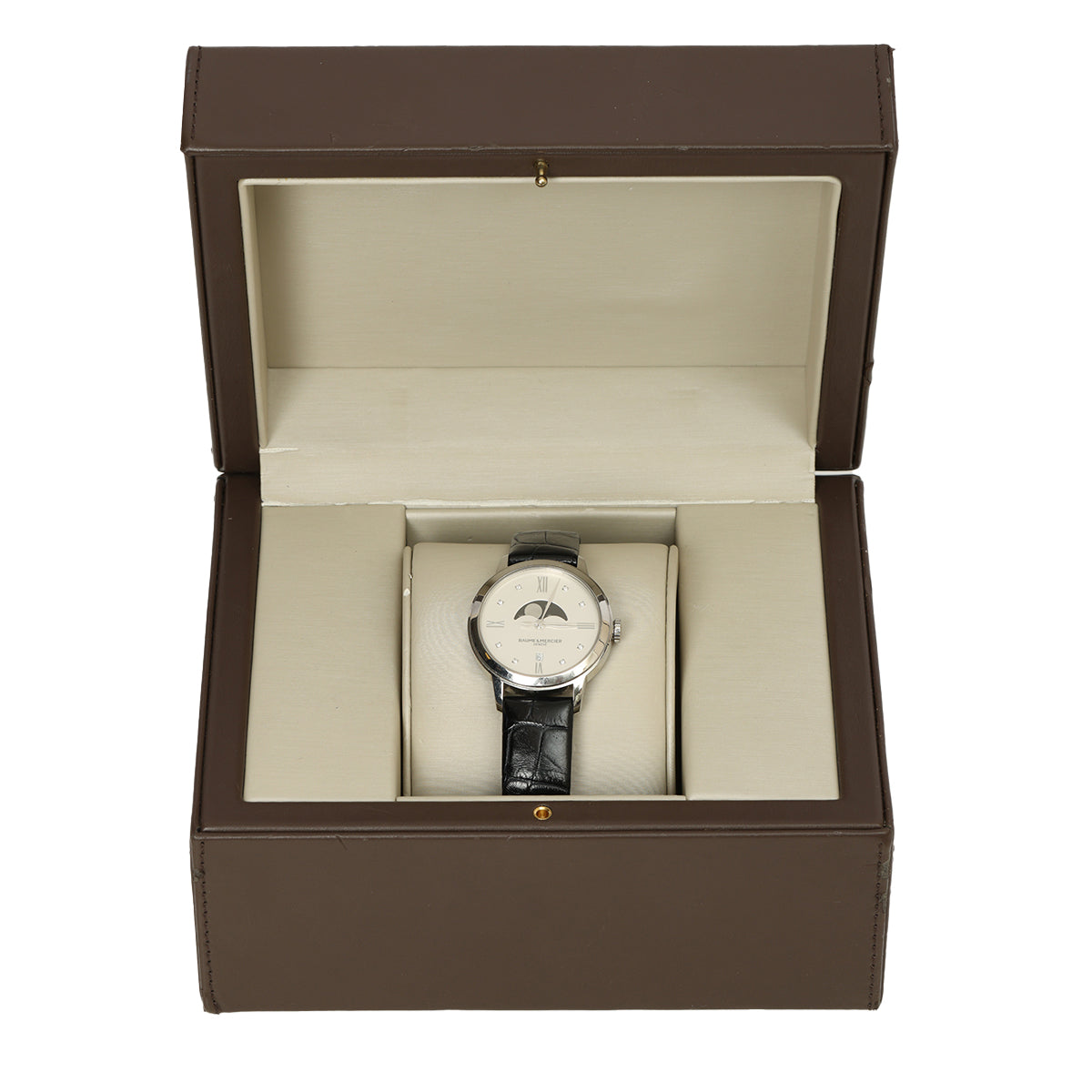 Classima 10329, Quartz Watch, Moon Phase, Diamond-Set - 31MM