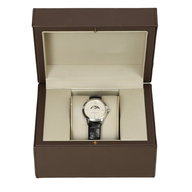 Classima 10329, Quartz Watch, Moon Phase, Diamond-Set - 31MM