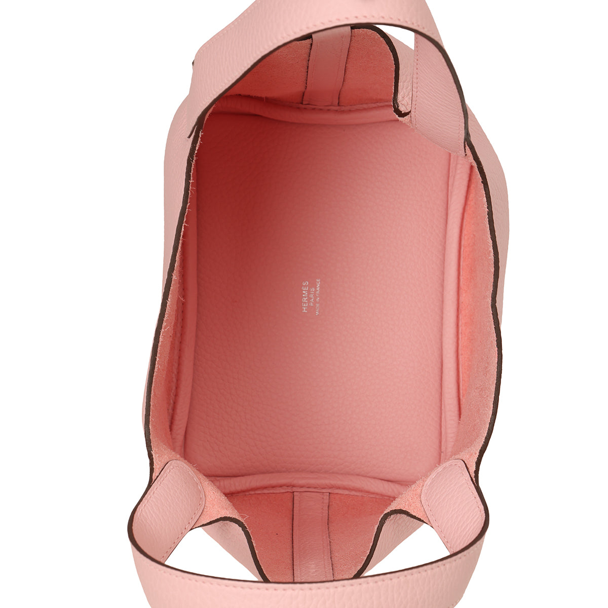 Sac Picotin Lock 18 Taurillion Clemence 3Q Rose Sakura Bag