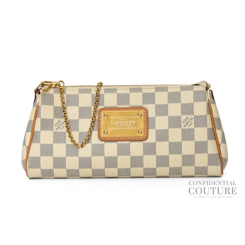 Damier Azur Eva Clutch Bag