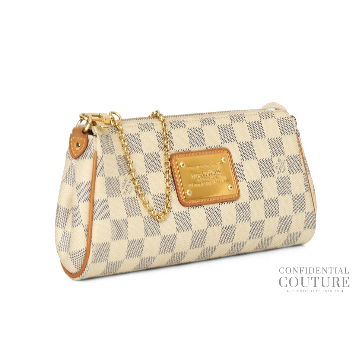Damier Azur Eva Clutch Bag