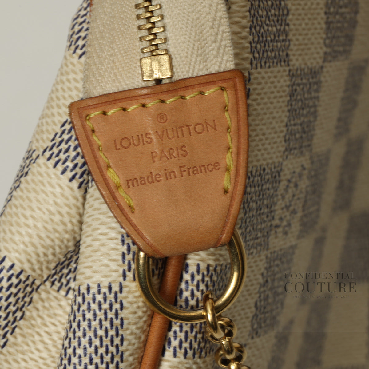 Damier Azur Eva Clutch Bag