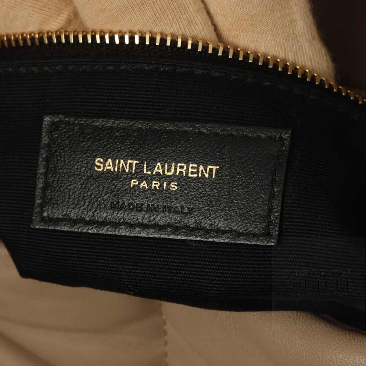 Dark Beige Puffer Small Shoulder Bag