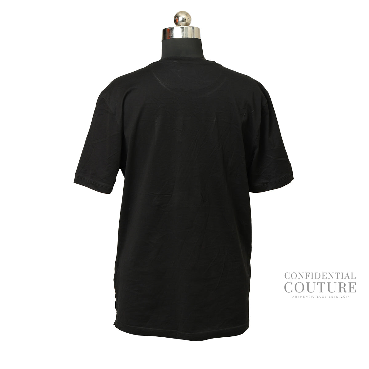 Black FF Crewneck T-Shirt- XXL