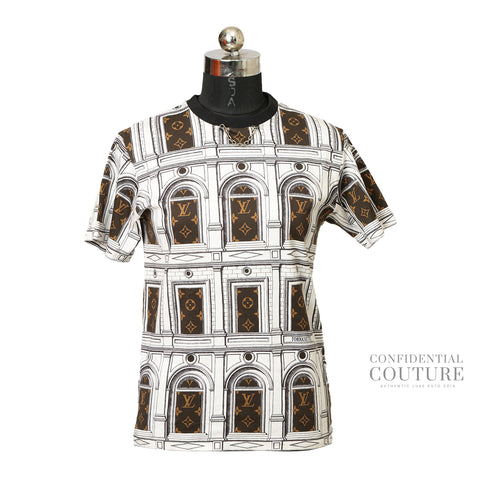 Fornasetti Collection Architecture T-Shirt UK XS| US XXS
