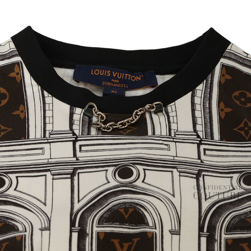 Fornasetti Collection Architecture T-Shirt UK XS| US XXS