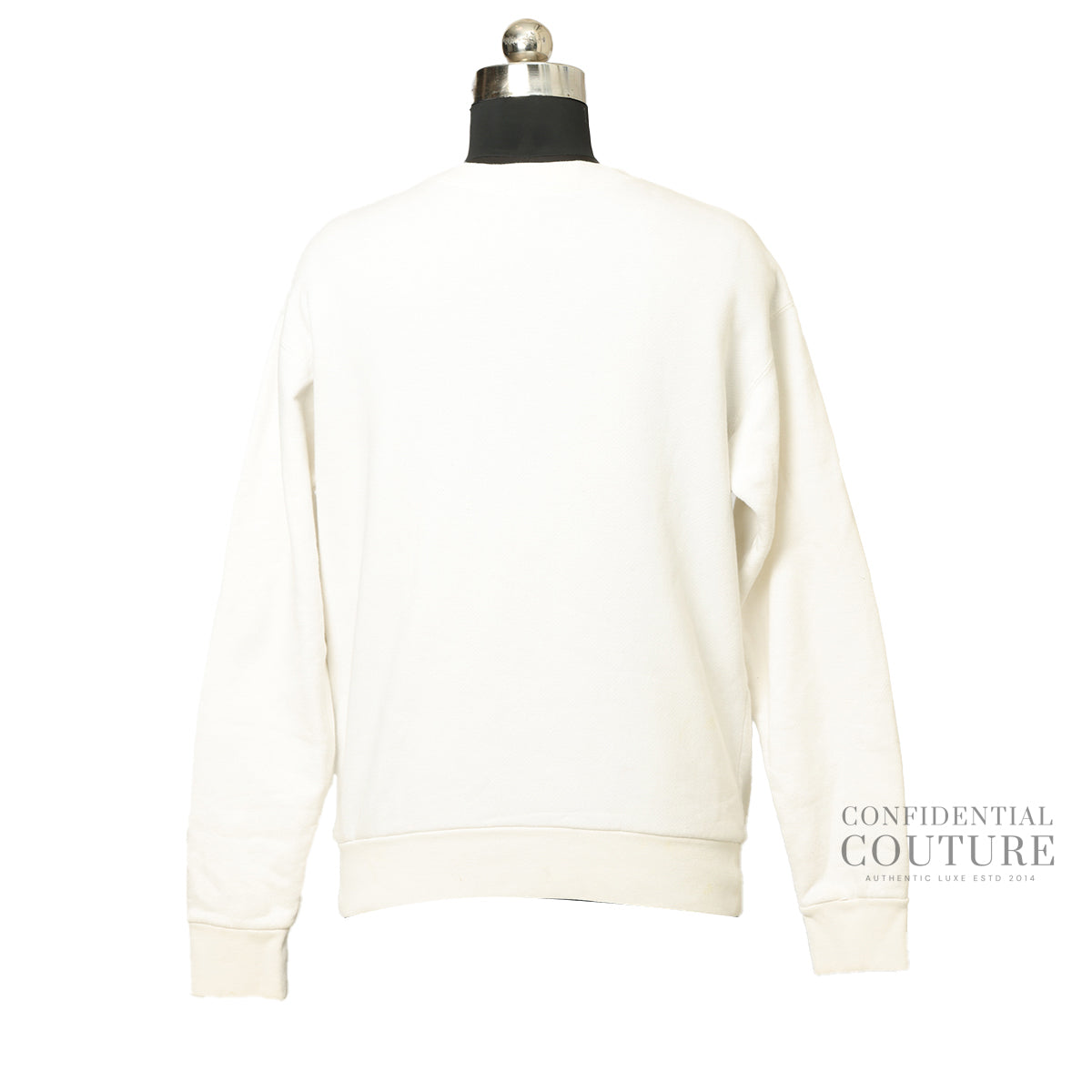 White Rainbow Crewneck Oversized Sweatshirt XXS | IT 42 | US 28