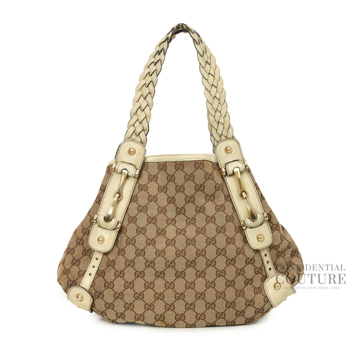 GG Canvas Pelham Tote Small