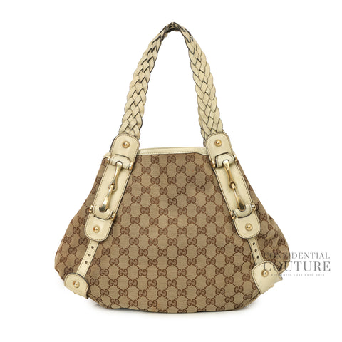 GG Canvas Pelham Tote Small