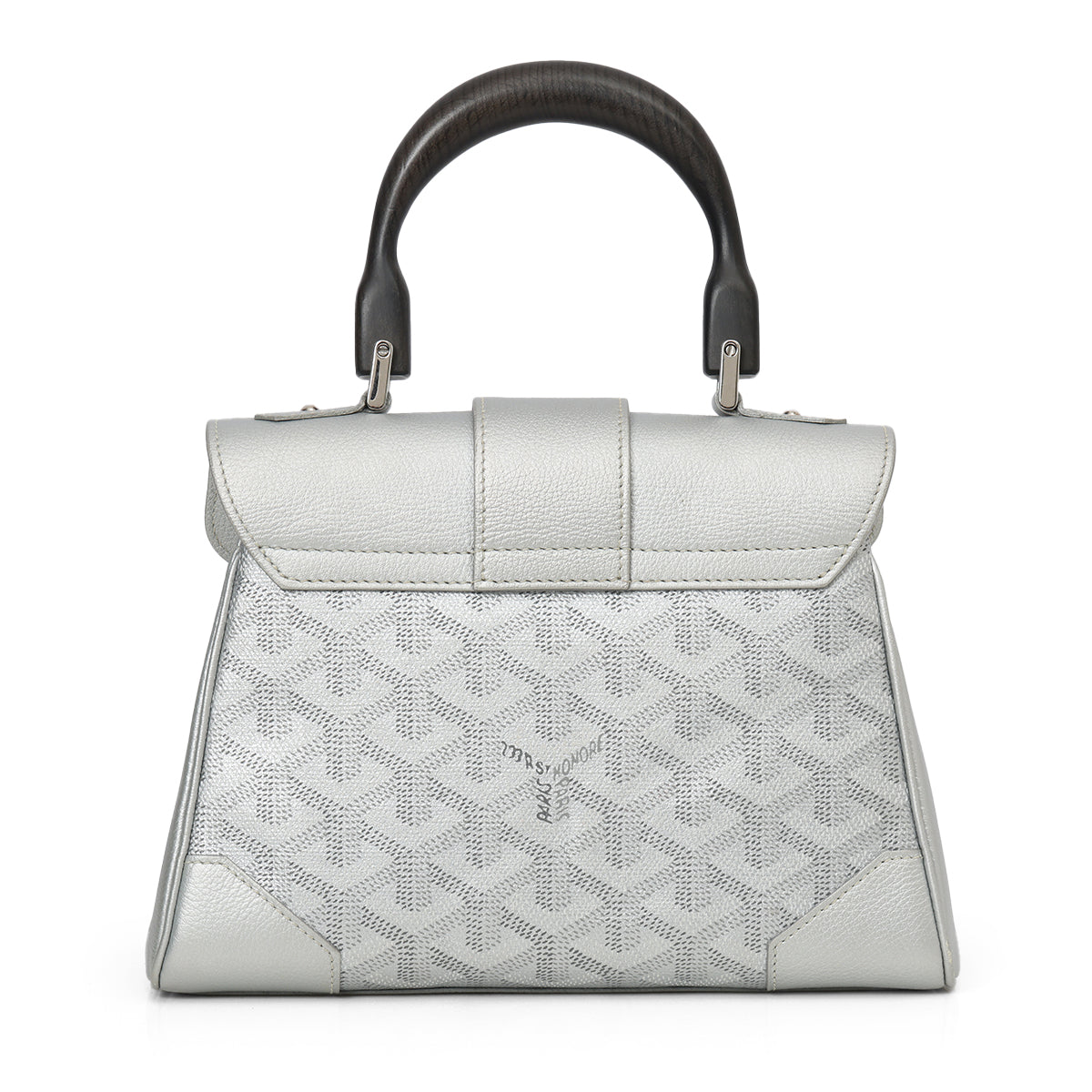 Goyardine Limited Edition Mini Saigon Silver Calfskin