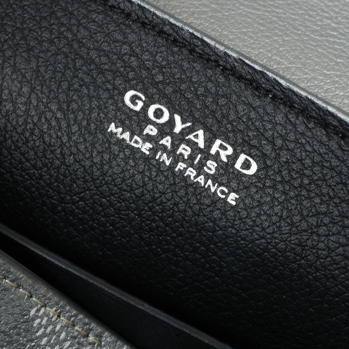 Goyardine Limited Edition Mini Saigon Silver Calfskin