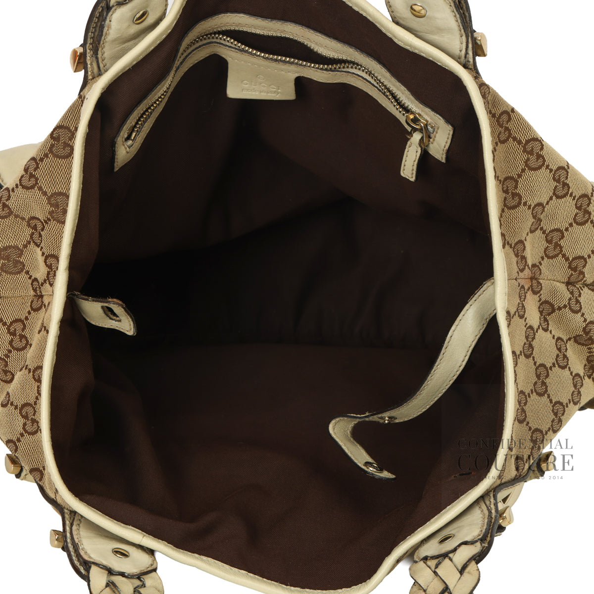 GG Canvas Pelham Tote Small