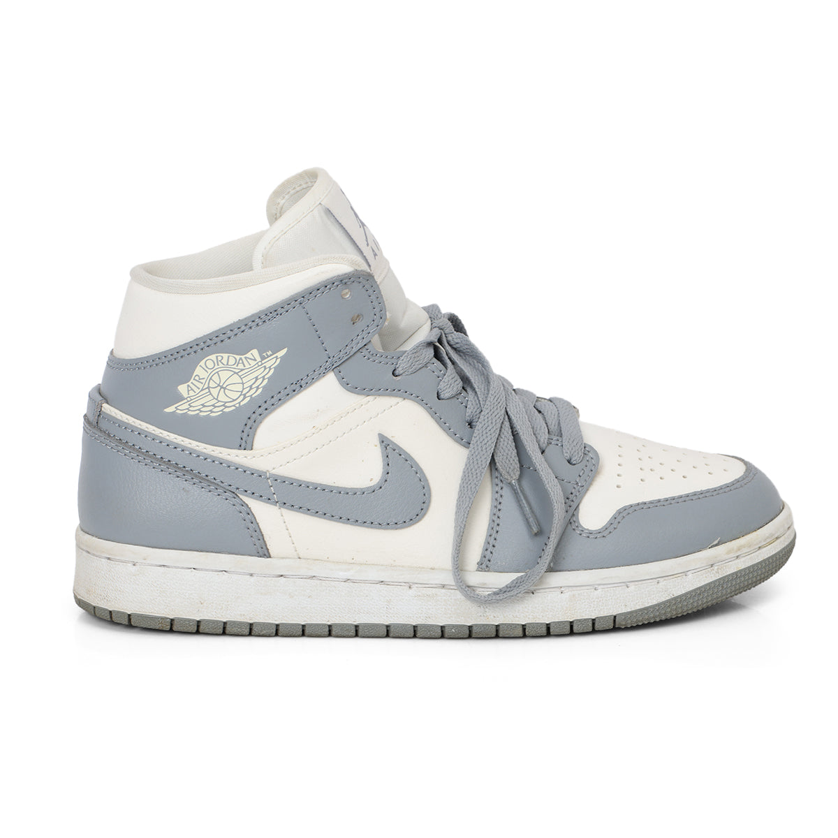 Air Jordan 1 Mid SE White Medium Grey Cool Grey US 7.5