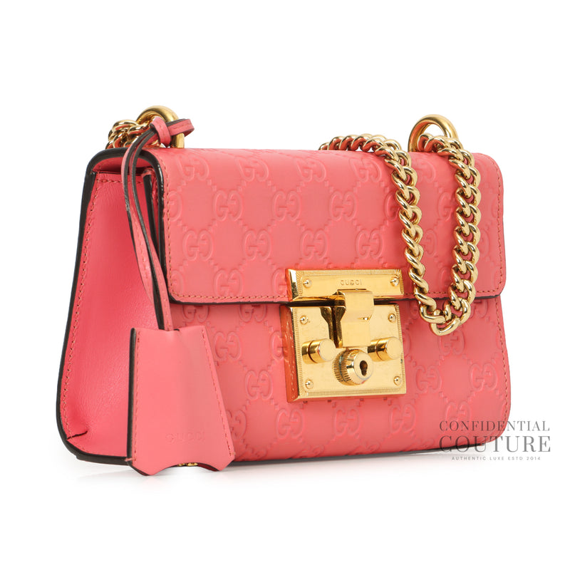 Gucci Guccissima Padlock Bag