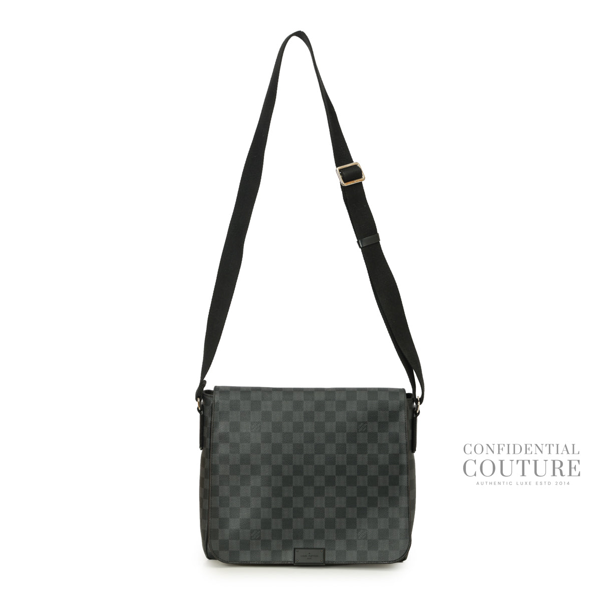 Damier Graphite Canvas District MM Messenger Bag
