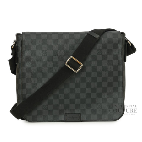 Damier Graphite Canvas District MM Messenger Bag