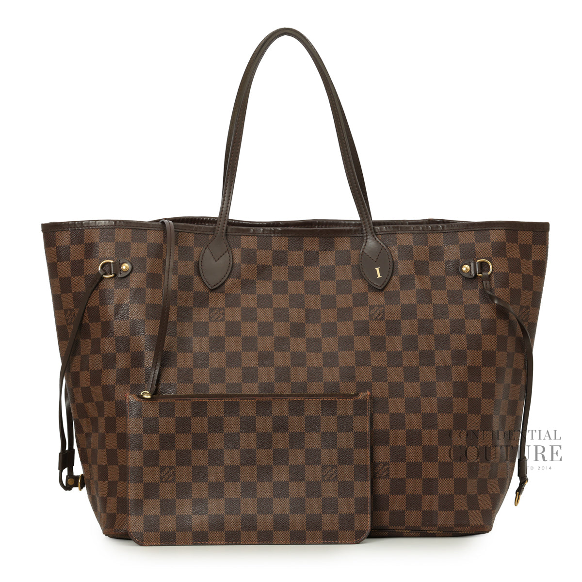Damier Ebene Neverfull GM Tote