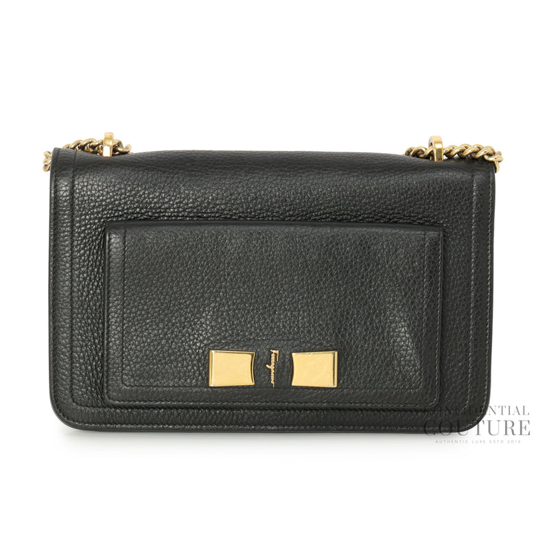 Ginevra Black Crossbody Bag