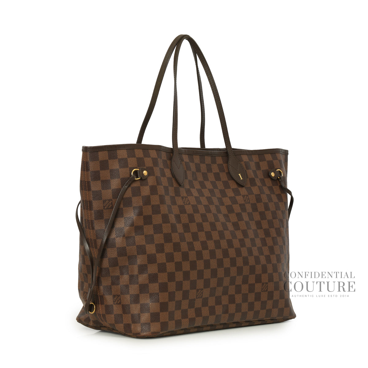 Damier Ebene Neverfull GM Tote