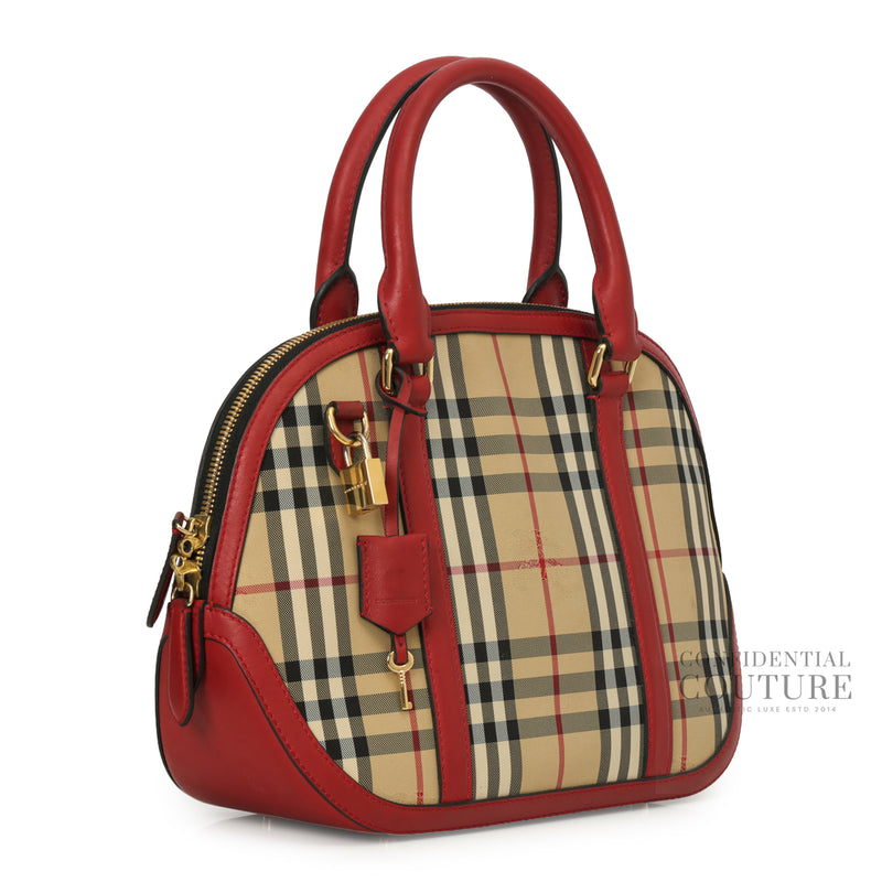 Men burberry bowling bag