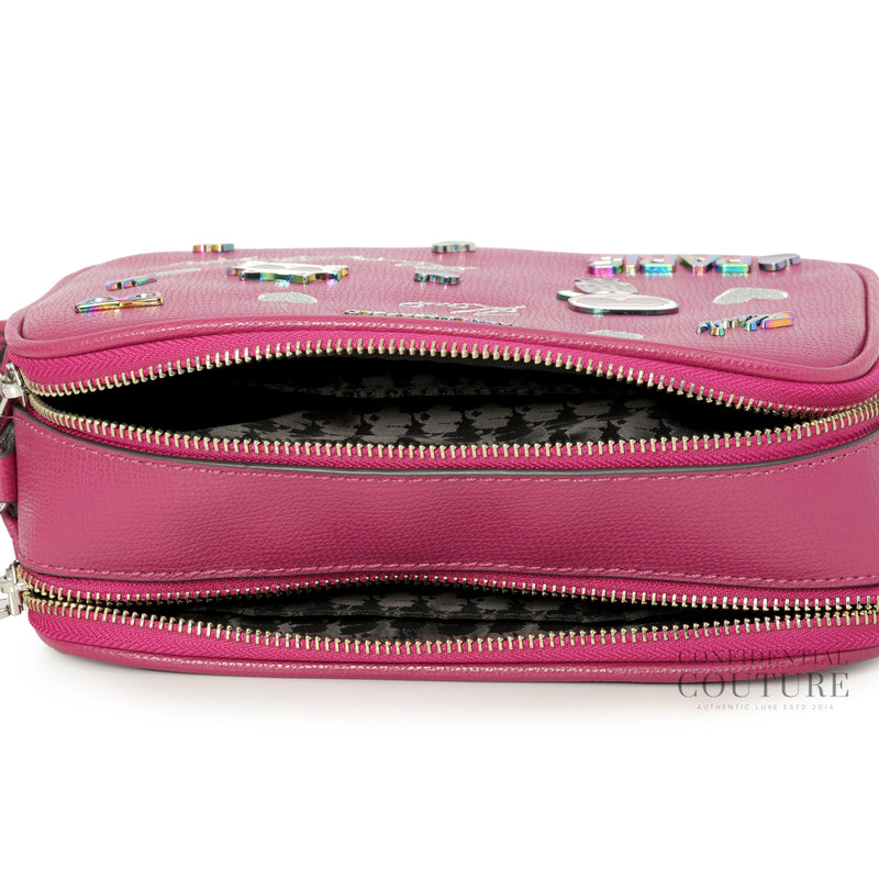 Paris Cactus Flower Maybelle Cate Pins Crossbody Camera Bag