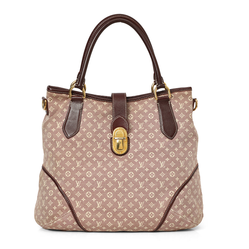 Women pre loved louis vuitton monogram idylle canvas tote bag