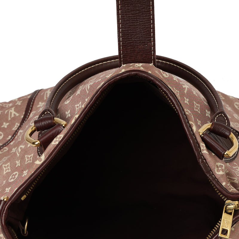 Louis vuitton monogram idylle canvas tote bag black