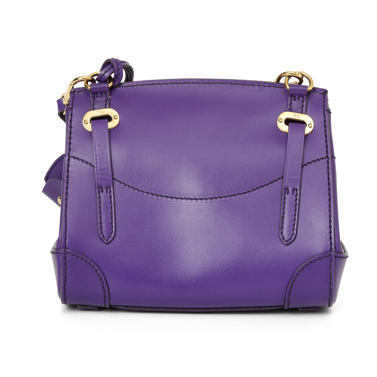 Purple Rickey Leather Crossbody