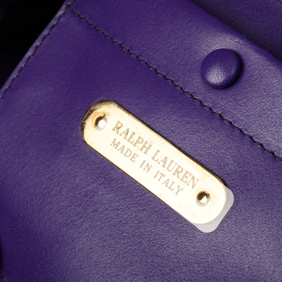 Purple Rickey Leather Crossbody