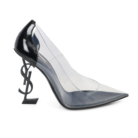 Black PVC Opyum Pumps EU 40