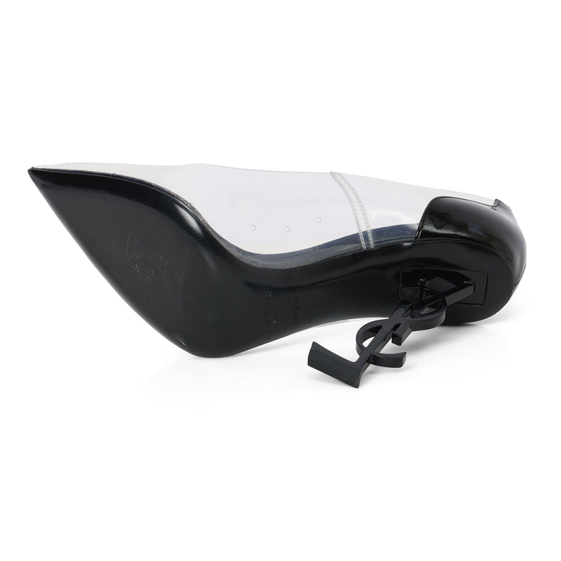 Black PVC Opyum Pumps EU 40